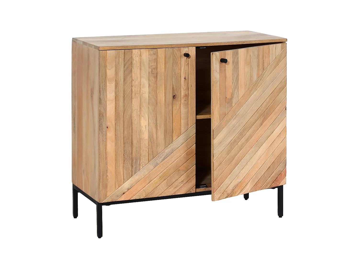 avec 2 portes bois marron 82 x 52 x 100 cm 04_0005976