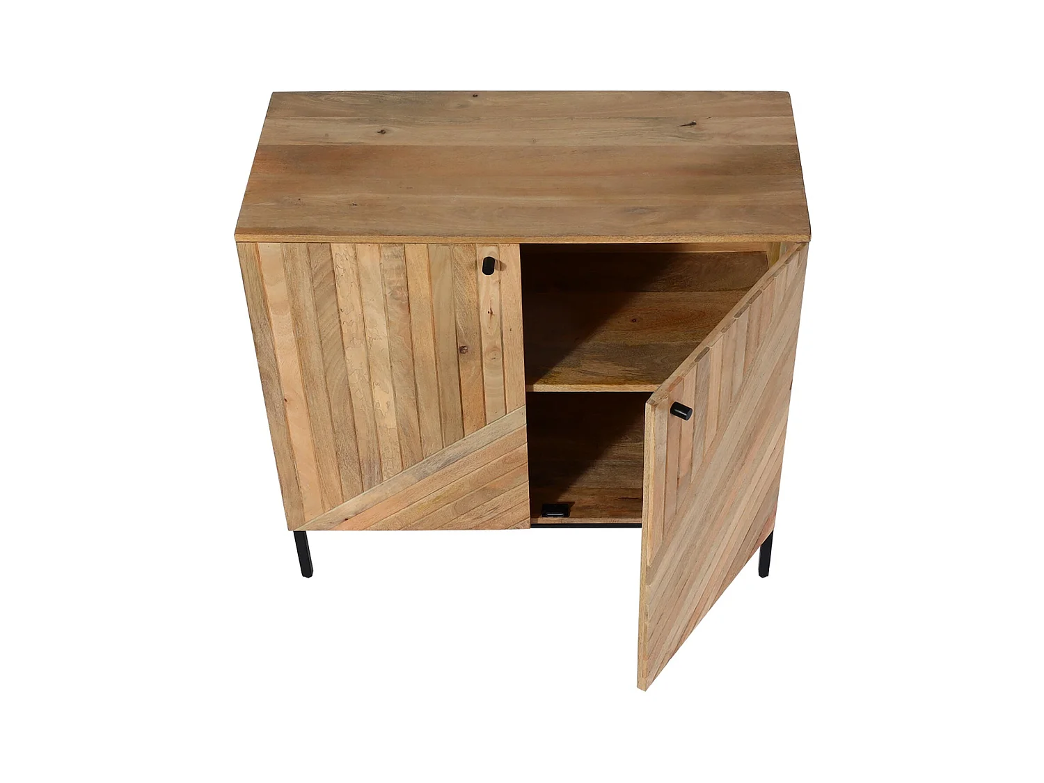 avec 2 portes bois marron 82 x 52 x 100 cm 04_0005976