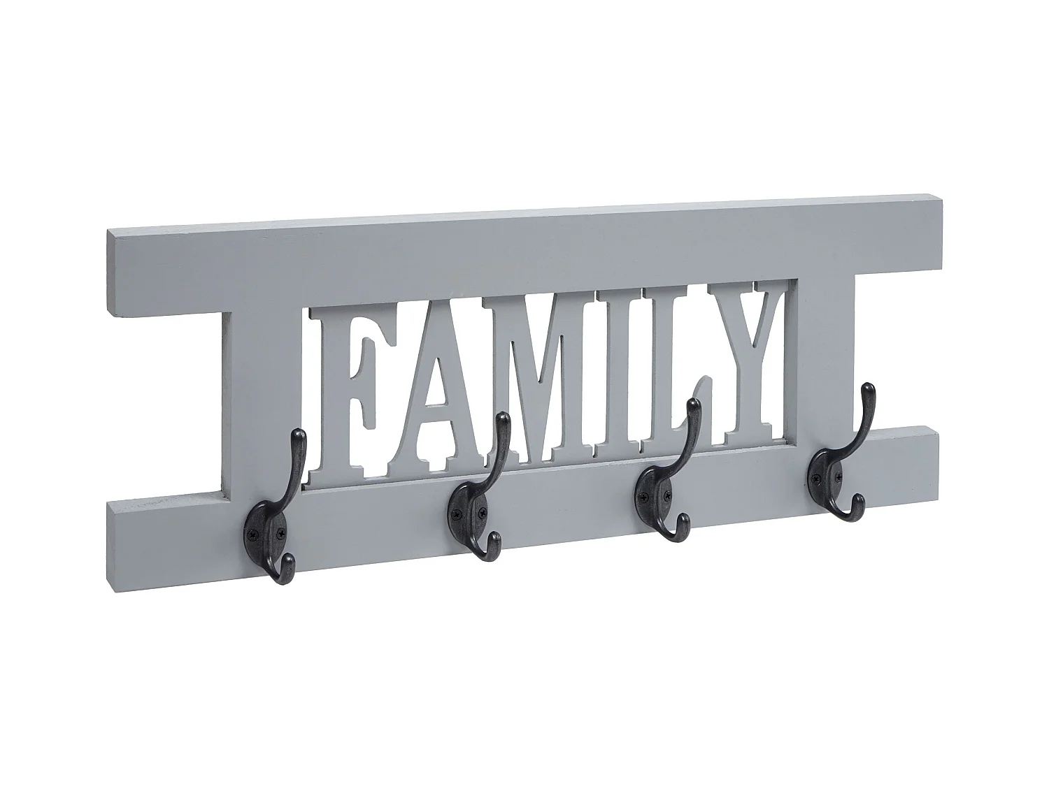 Portemanteau mural family avec bleue 28 x 8 x 67 cm 04_0008171