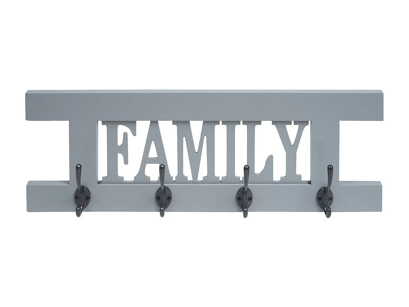 Portemanteau mural family avec bleue 28 x 8 x 67 cm 04_0008171