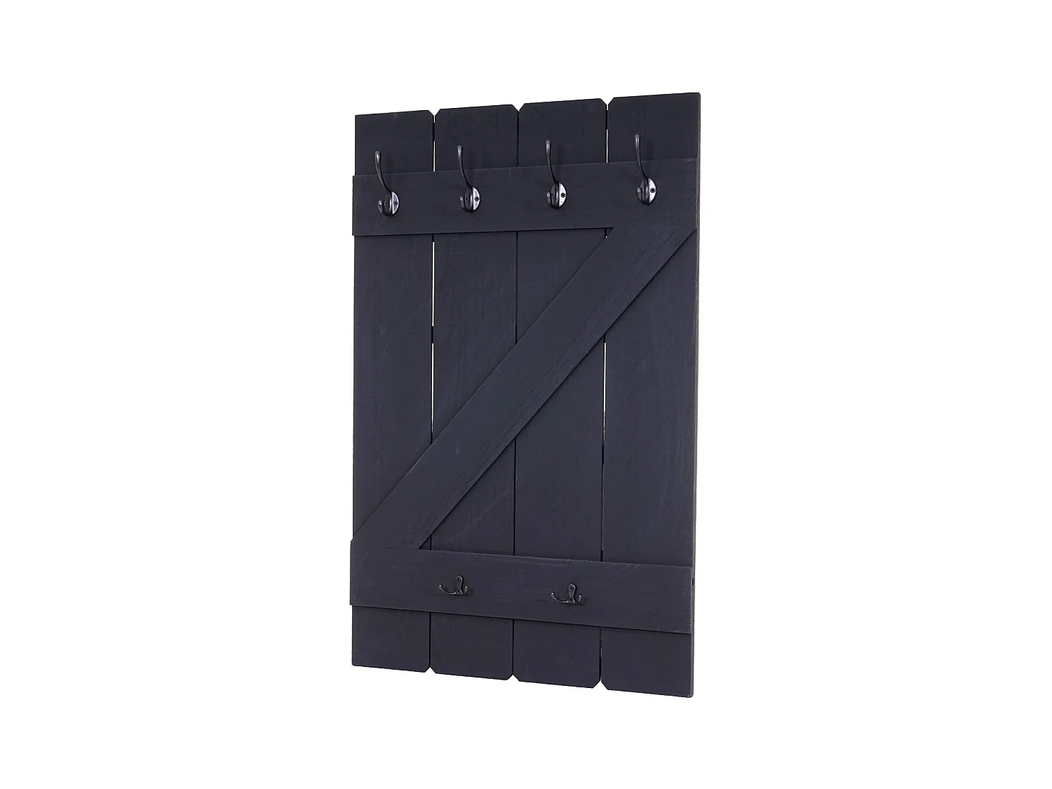 Porte manteau mural panneau grise 60 x 10 x 91 cm 04_0000971