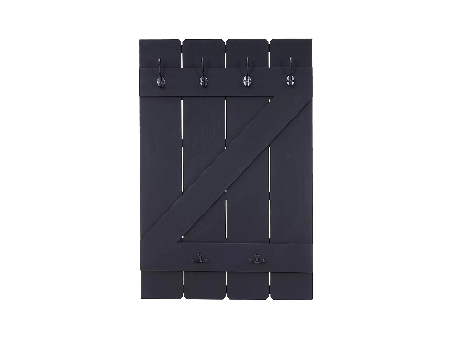 Porte manteau mural panneau grise 60 x 10 x 91 cm 04_0000971