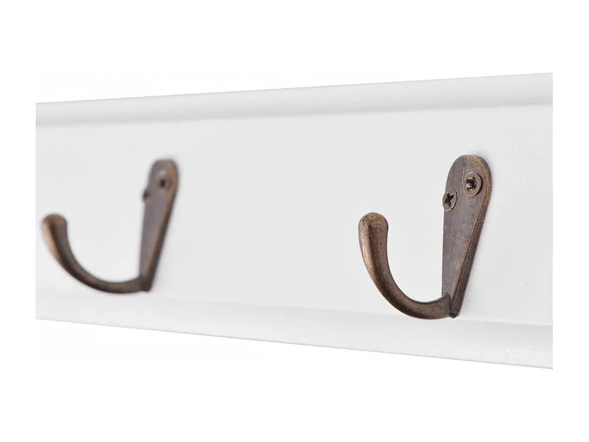 Porte-manteau PFDM blanc style blanche 70 x 18 x 26 cm DEC024186