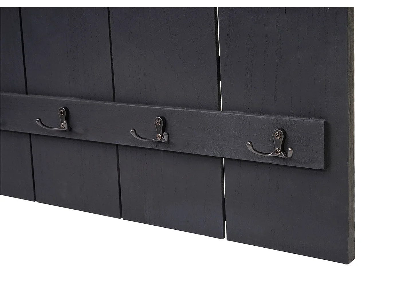 Porte manteau mural Welcome bois marron 60 x 8 x 91 cm 04_0001003