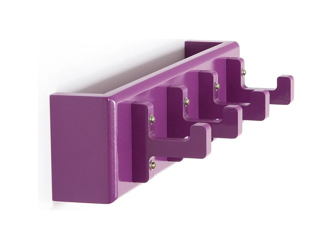 Porte-clés mural polyvalent 4 40 x 13 x 10 cm DIV06007