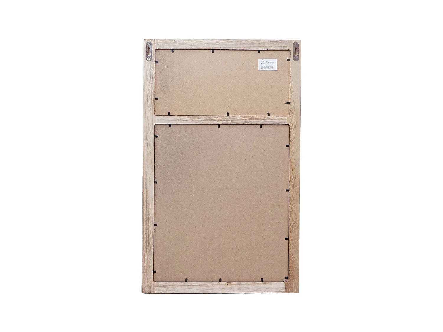 Porte-manteau mural panneau mural marron 34 x 7 x 55 cm 04_0000981