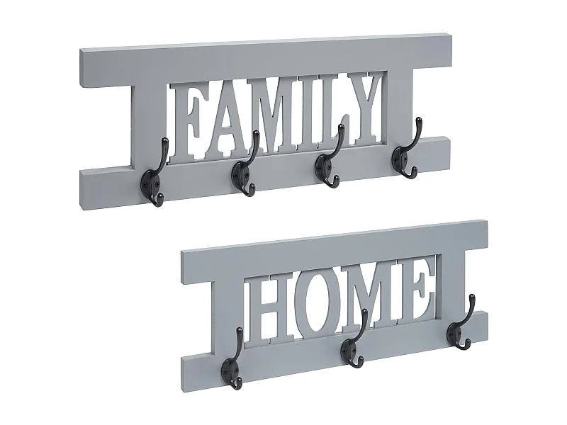 2x portemanteau mural avec bois bleue 60 x 7 x 21 cm 04_0007284