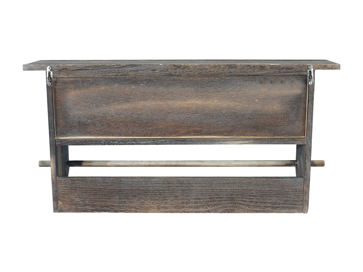 Porte-manteau mural vintage 5 marron 35 x 17 x 68 cm 04_0008168