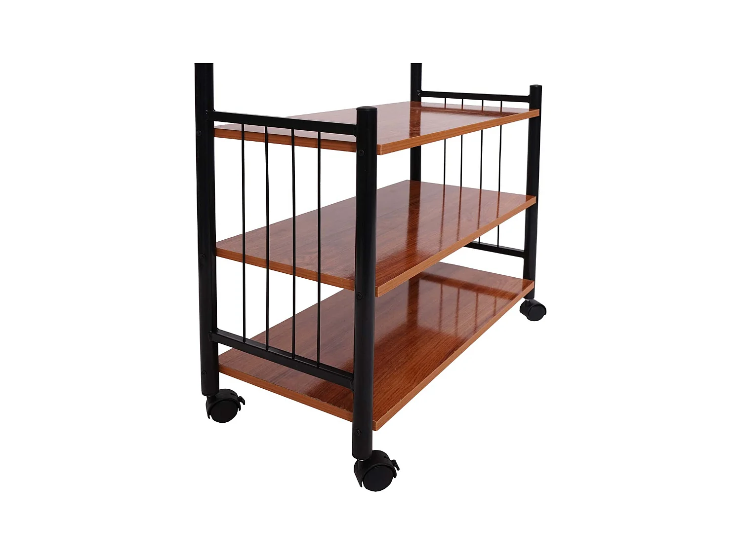 Porte-manteau en métal penderie métal argentée 65 x 34 x 186 cm 04_0000962