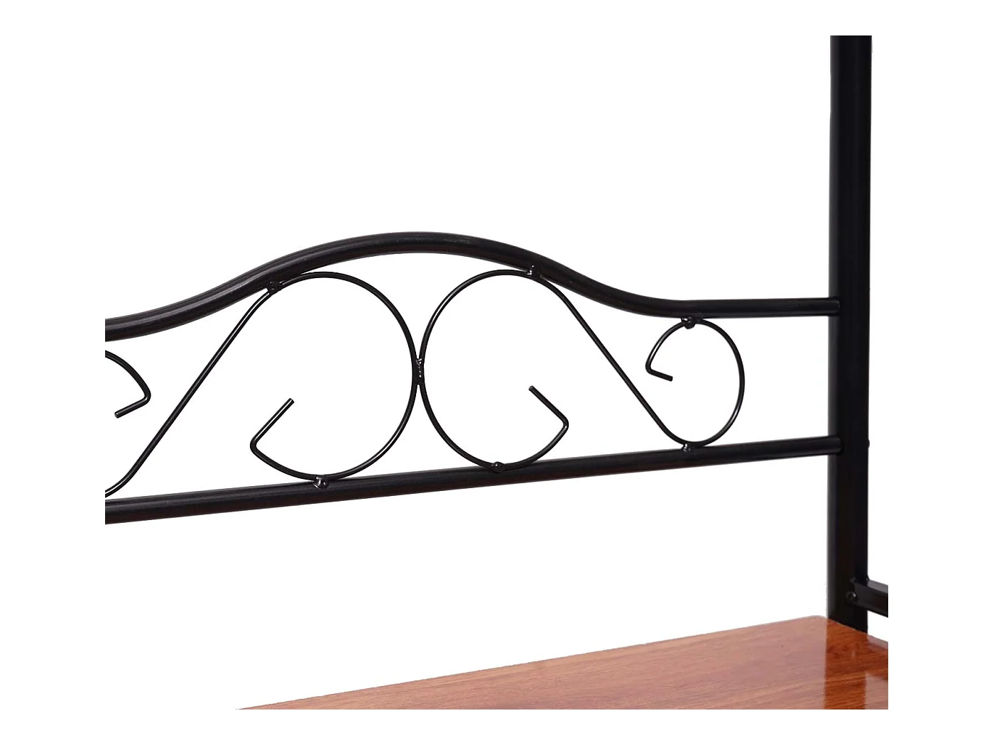 Porte-manteau en métal penderie métal argentée 65 x 34 x 186 cm 04_0000962