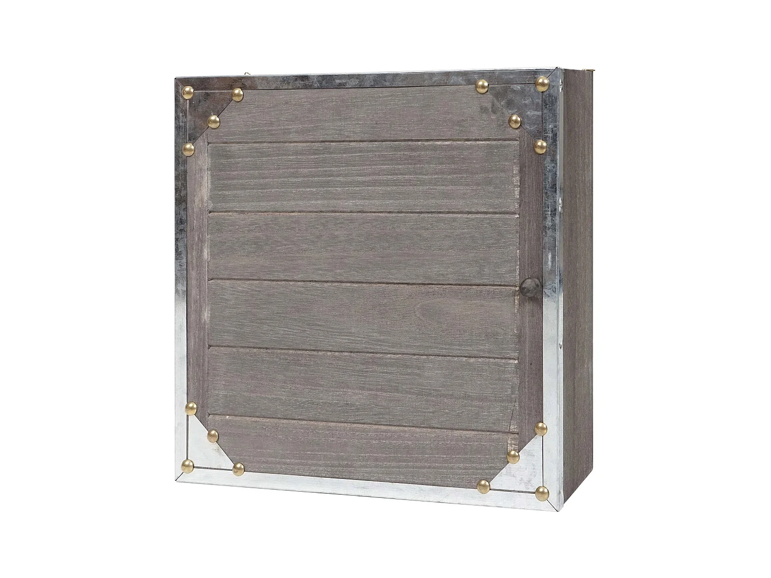 Boîte à clés murale bois marron 29 x 9 x 30 cm 04_0005907