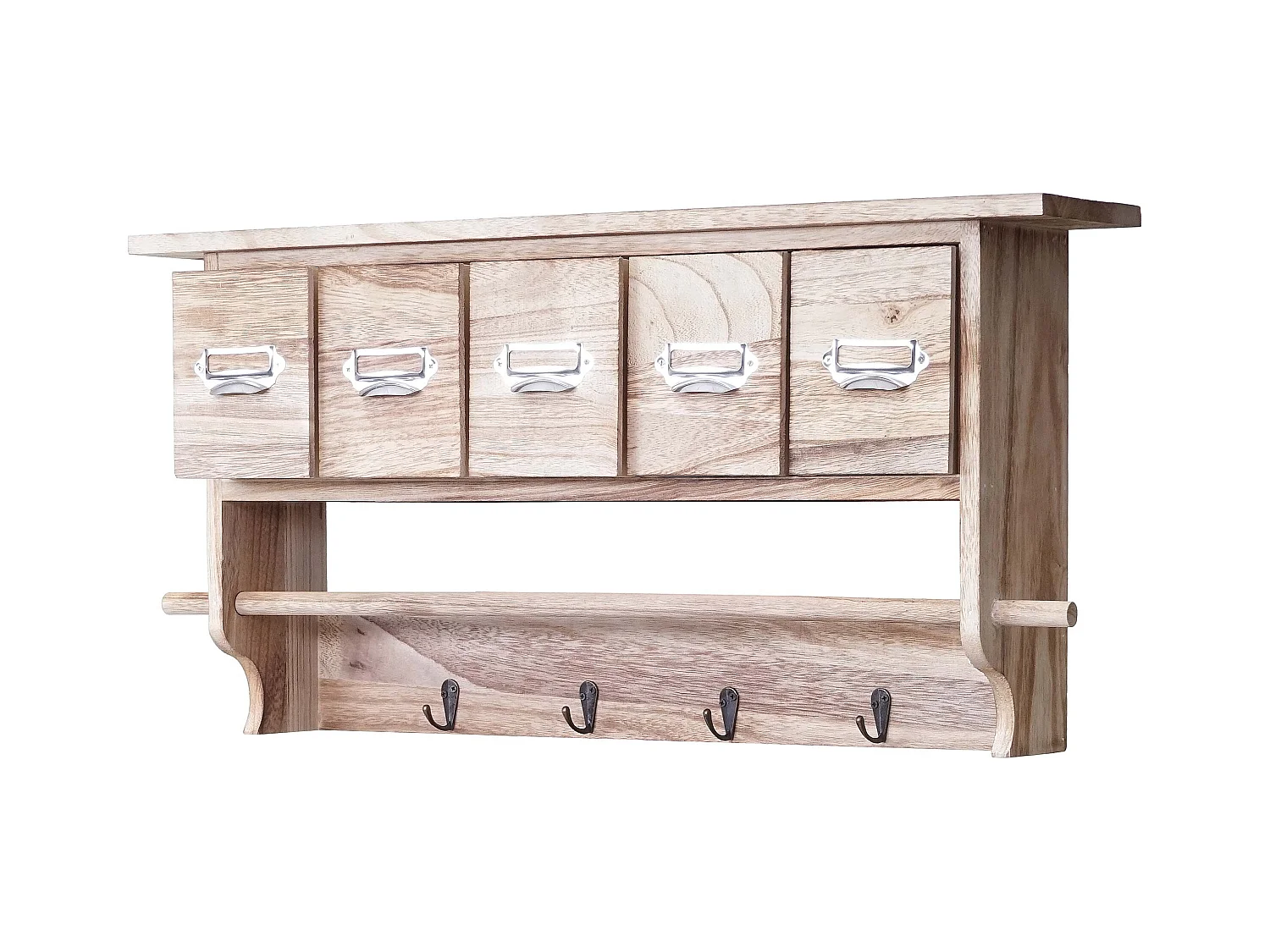 Porte-manteau mural vintage 5 35 x 17 x 68 cm 04_0008169