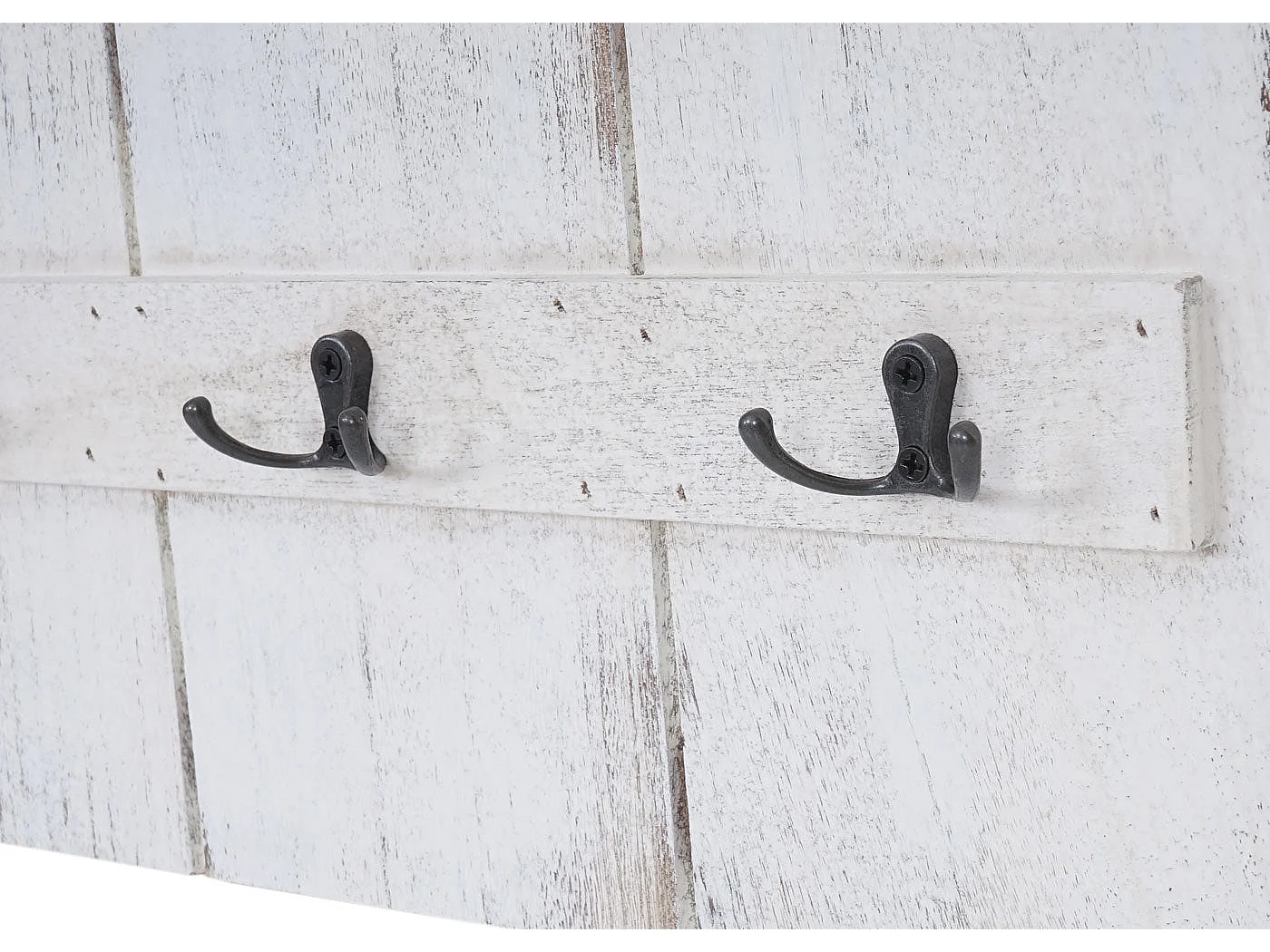 Armoire porte-manteau mural Welcome blanche 60 x 8 x 91 cm 04_0001004