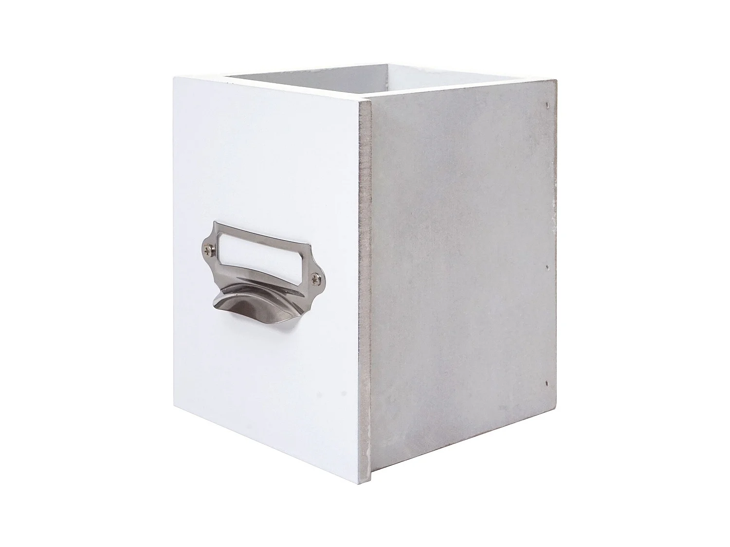 Porte manteau mural étagère blanche 8 x 8.5 x 11.5 cm 04_0000964