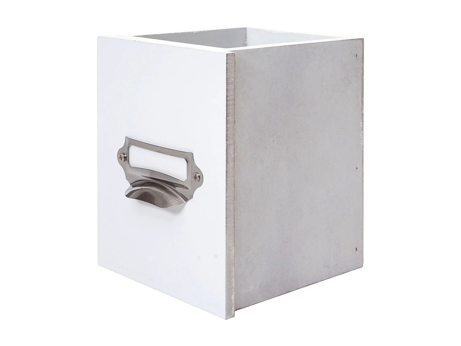 Porte manteau mural étagère blanche 8 x 8.5 x 11.5 cm 04_0000964