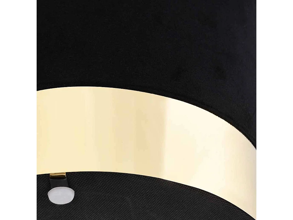 Tabouret assise pouf design métal argentée 28 x 28 x 36 cm DEC026364