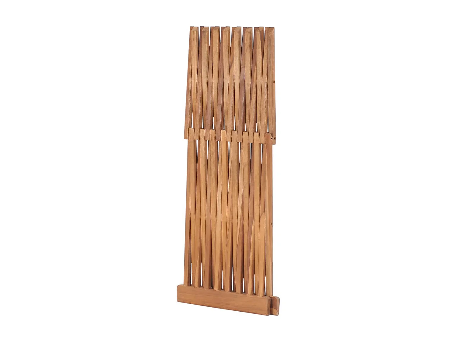 Tabouret assise pliable design bois marron 40 x 32 x 45 cm DEC026365