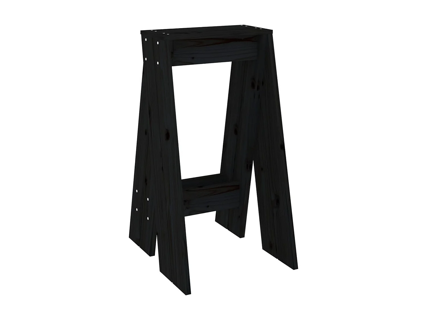 Lot de 2 tabouret bois marron 40 x 40 x 75 cm DEC026413