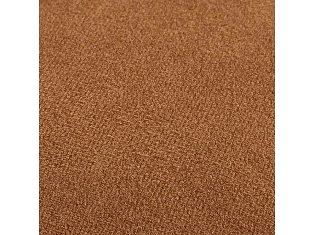 Tabouret assise pouf en métal marron 28 x 28 x 36 cm DEC026363