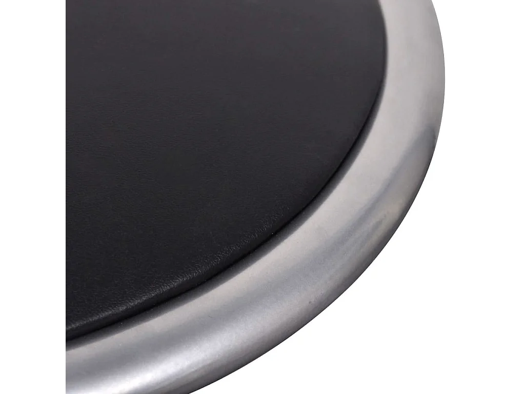 Set de 4 tabourets noire 30 x 30 x 44.5 cm DEC026383