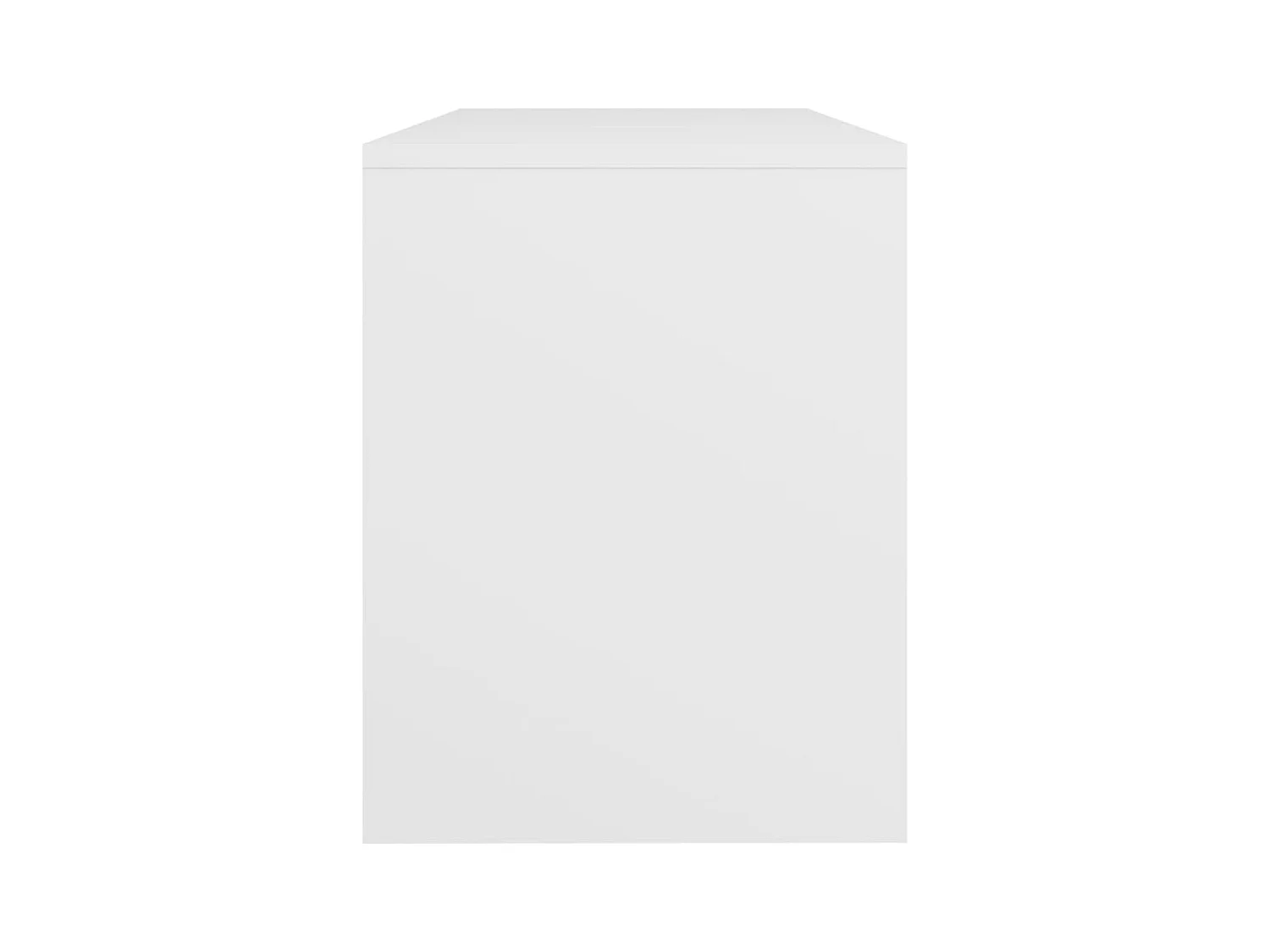 Tabouret de coiffeuse blanc bois blanche 70 x 35 x 45 cm DEC024974