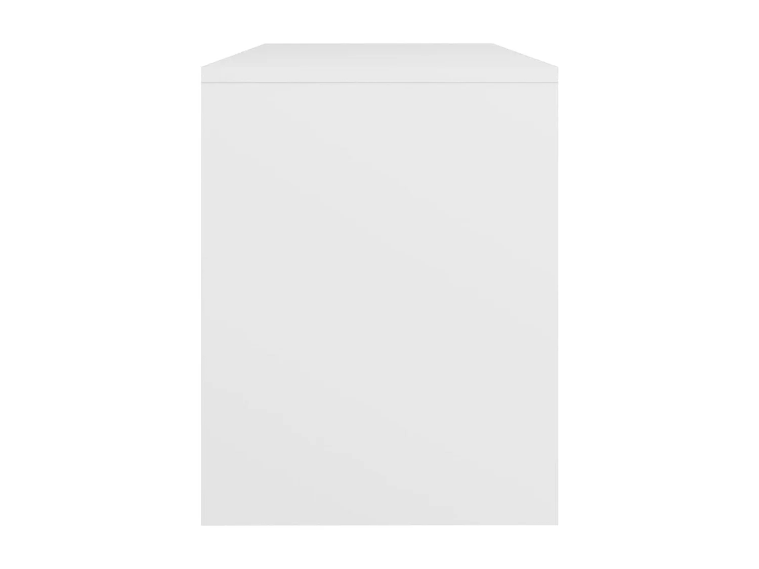 Tabouret de coiffeuse blanc bois blanche 70 x 35 x 45 cm DEC024974