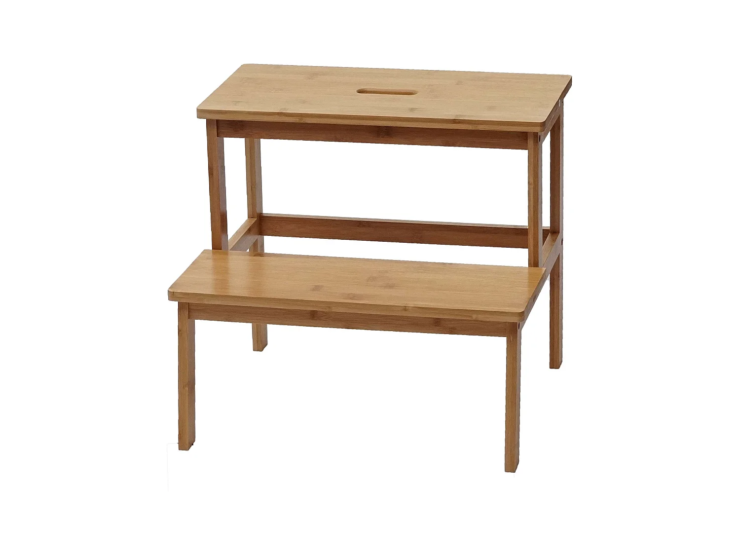 Escabeau tabouret en bois bois marron 47 x 38 x 43 cm 04_0005425