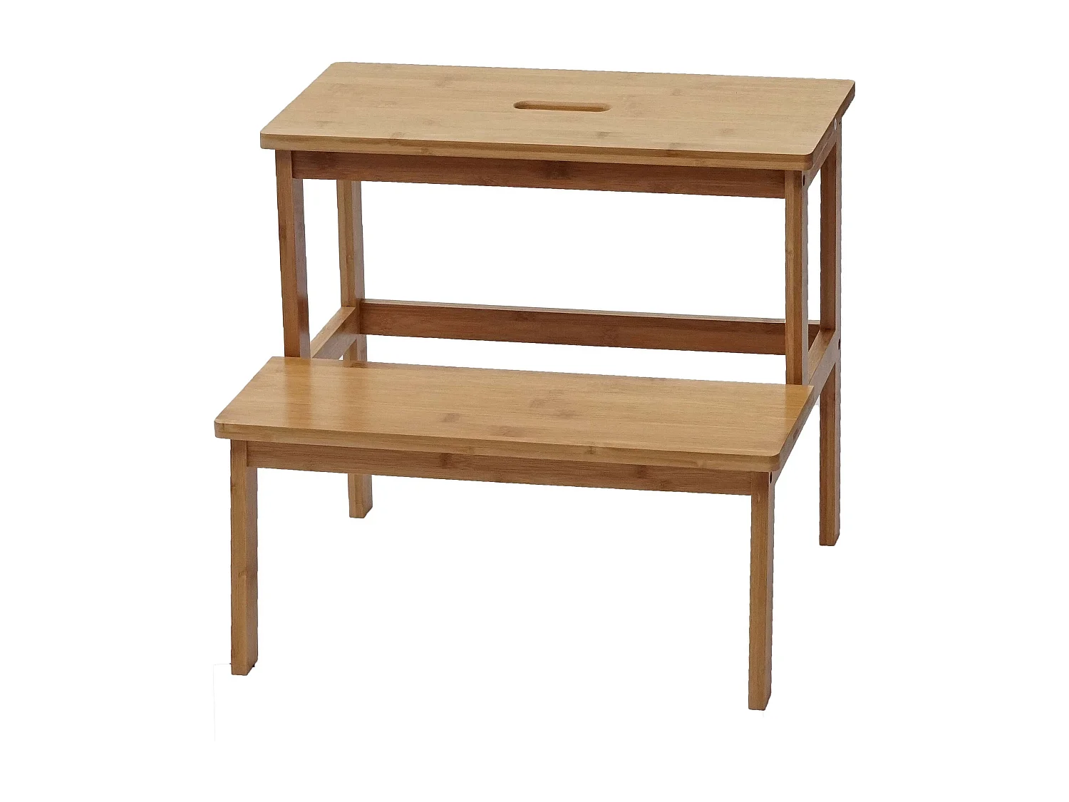 Escabeau tabouret en bois bois marron 47 x 38 x 43 cm 04_0005425