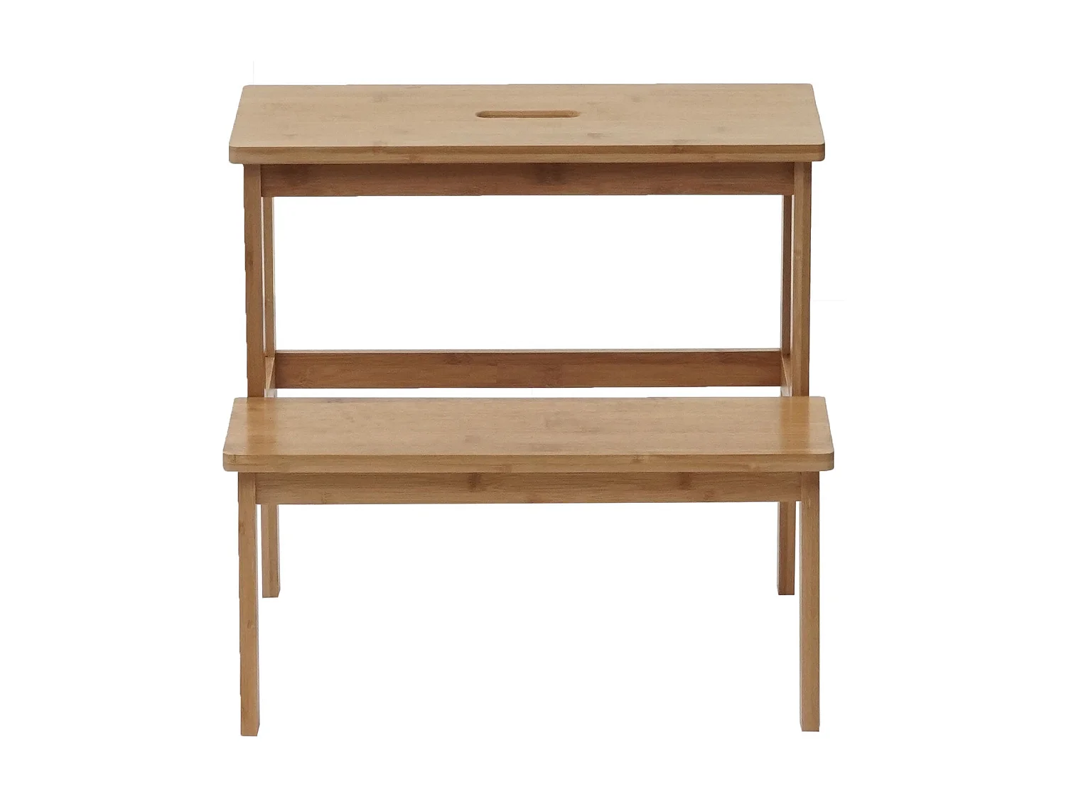 Escabeau tabouret en bois bois marron 47 x 38 x 43 cm 04_0005425