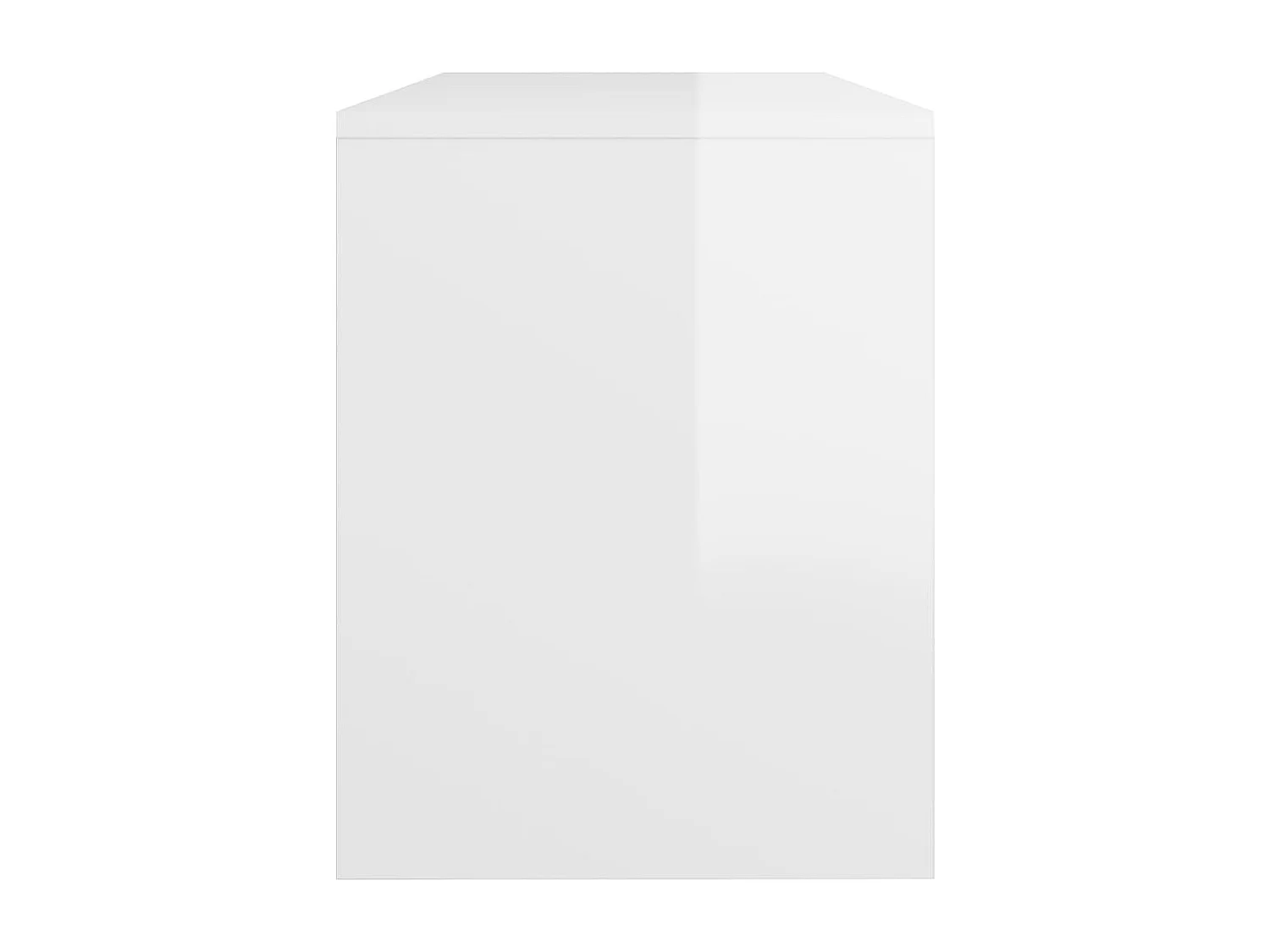 Tabouret de coiffeuse blanc bois blanche 70 x 35 x 45 cm DEC024975