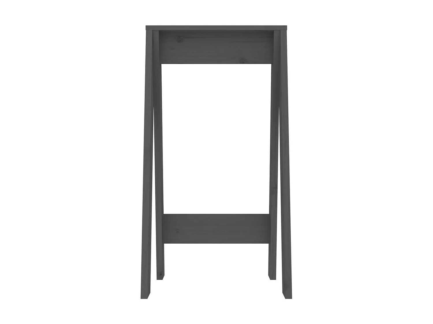 Set de 2 tabourets bois marron 40 x 40 x 75 cm DEC026381