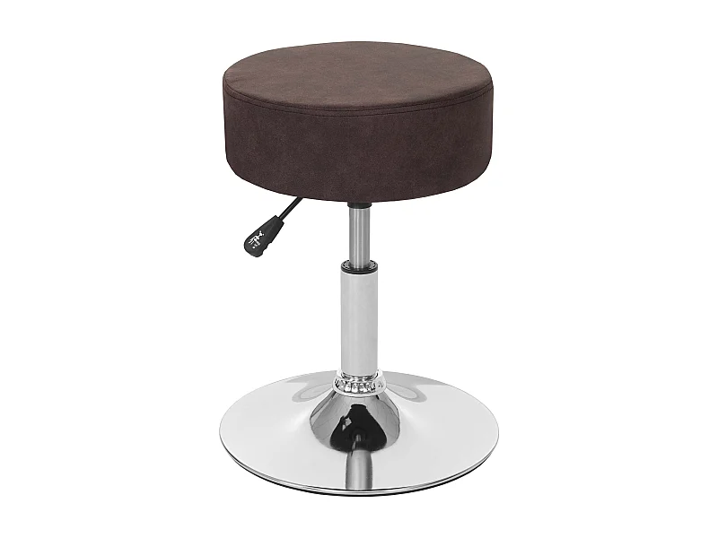 Tabouret réglable en hauteur marron 35 x 35 x 55 cm 04_0005330