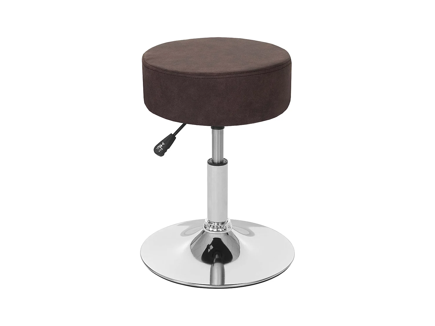 Tabouret réglable en hauteur marron 35 x 35 x 55 cm 04_0005330