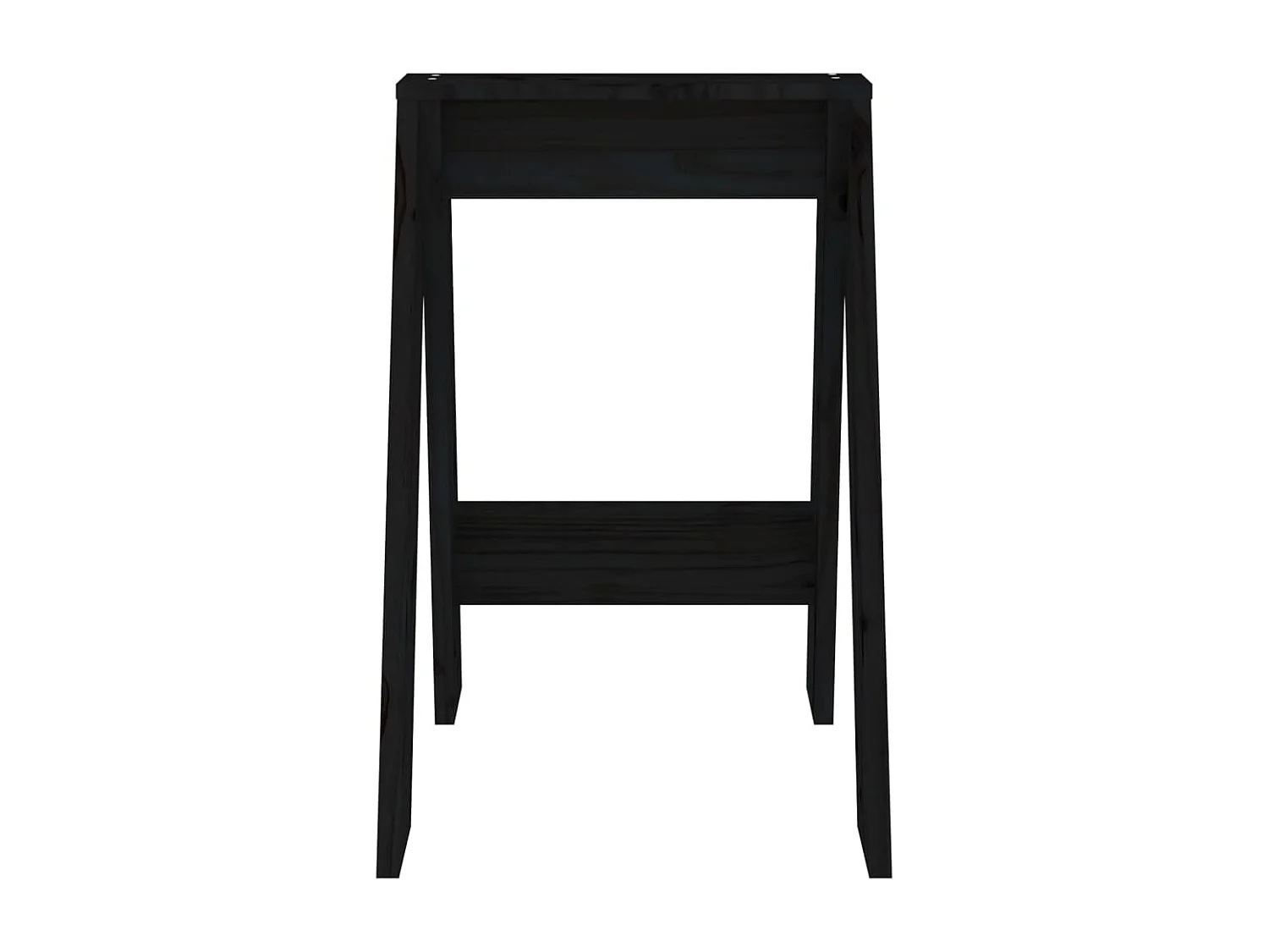 Lot de 2 tabouret bois marron 40 x 40 x 60 cm DEC026412