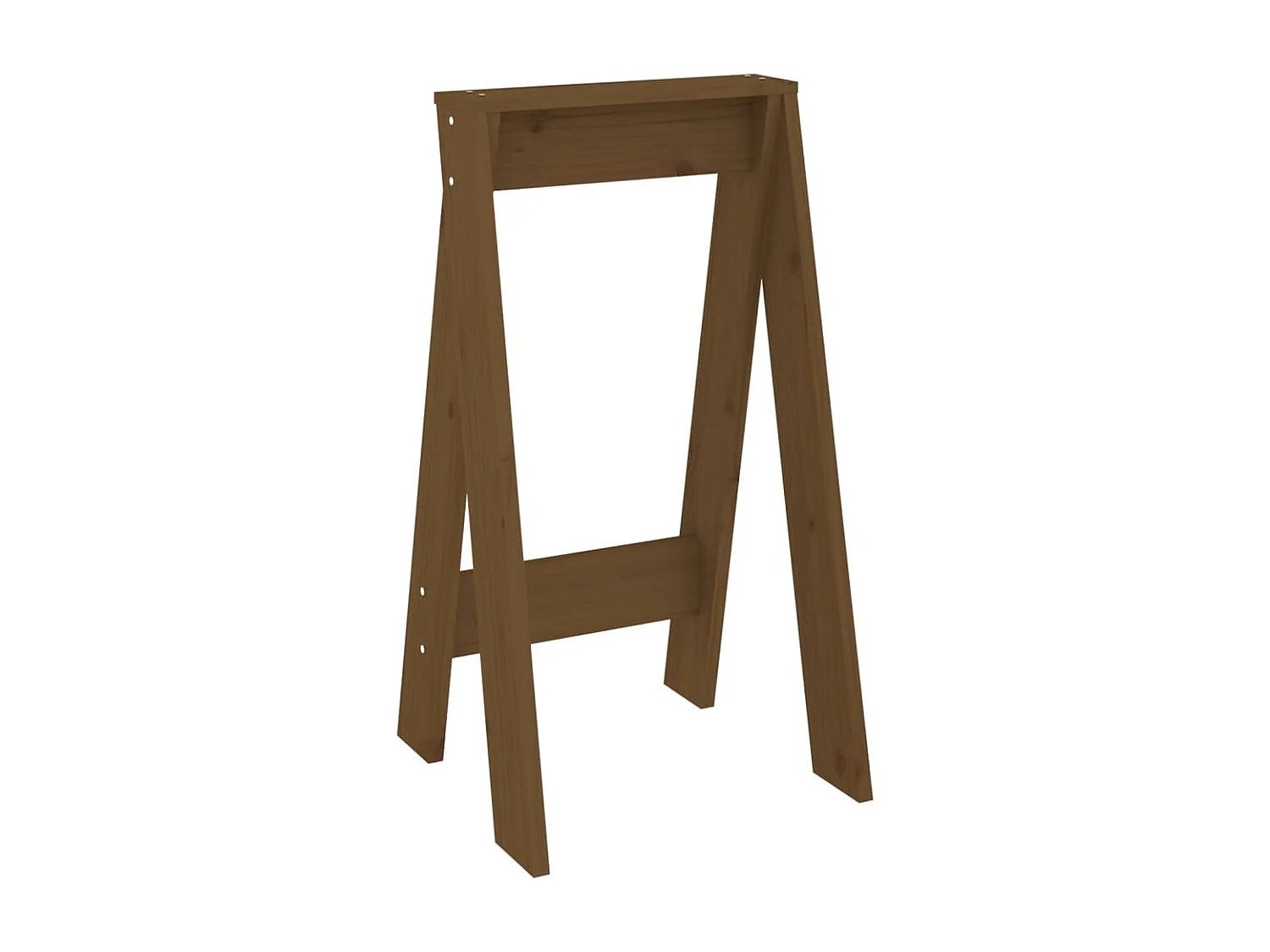 Lot de 2 tabourets bois marron 40 x 40 x 75 cm DEC026410