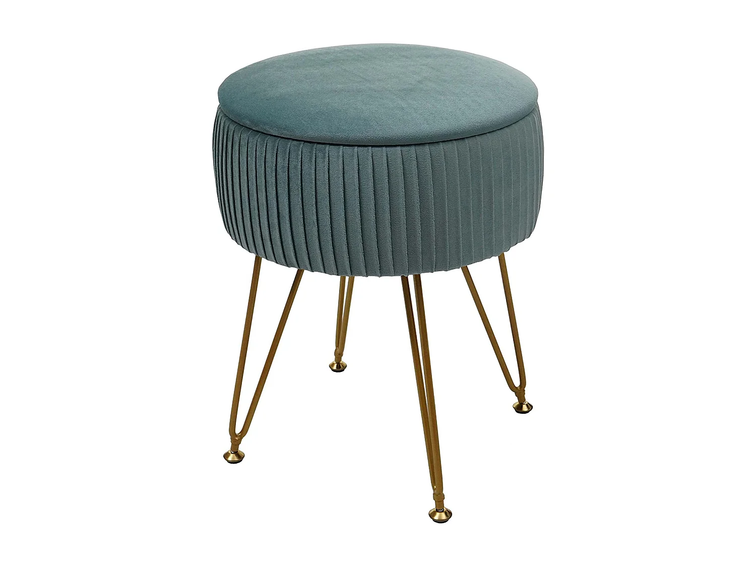 Tabouret avec compartiment de 33 x 33 x 42 cm TABO04014