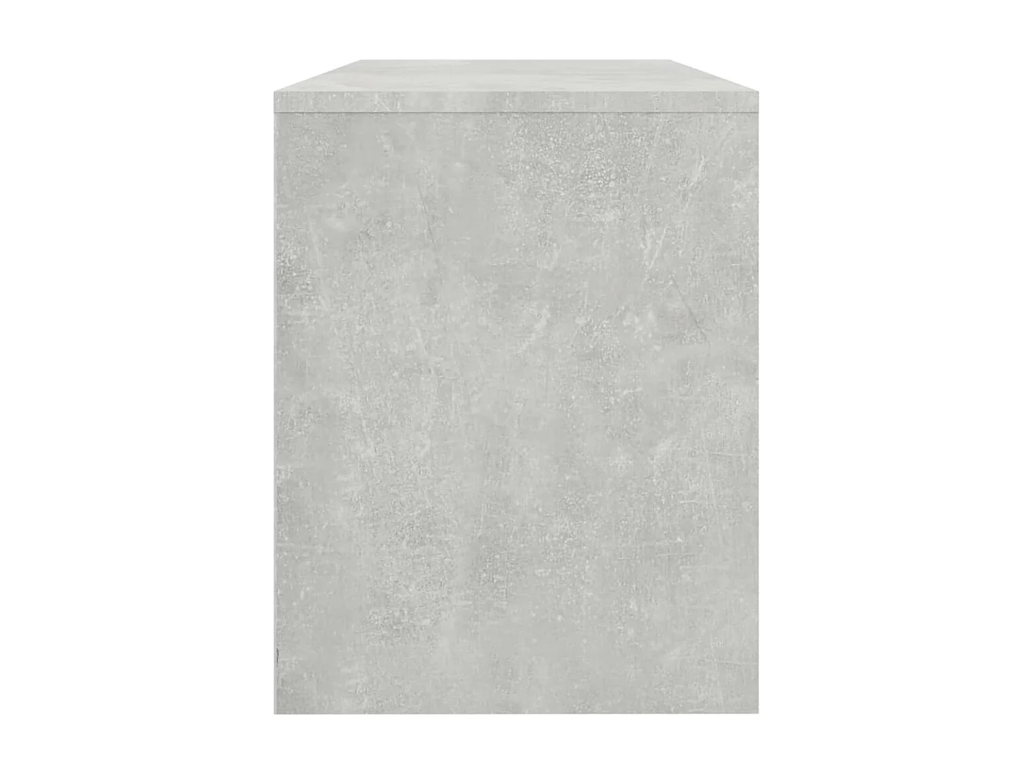 Tabouret de coiffeuse gris bois marron 70 x 35 x 45 cm DEC024979