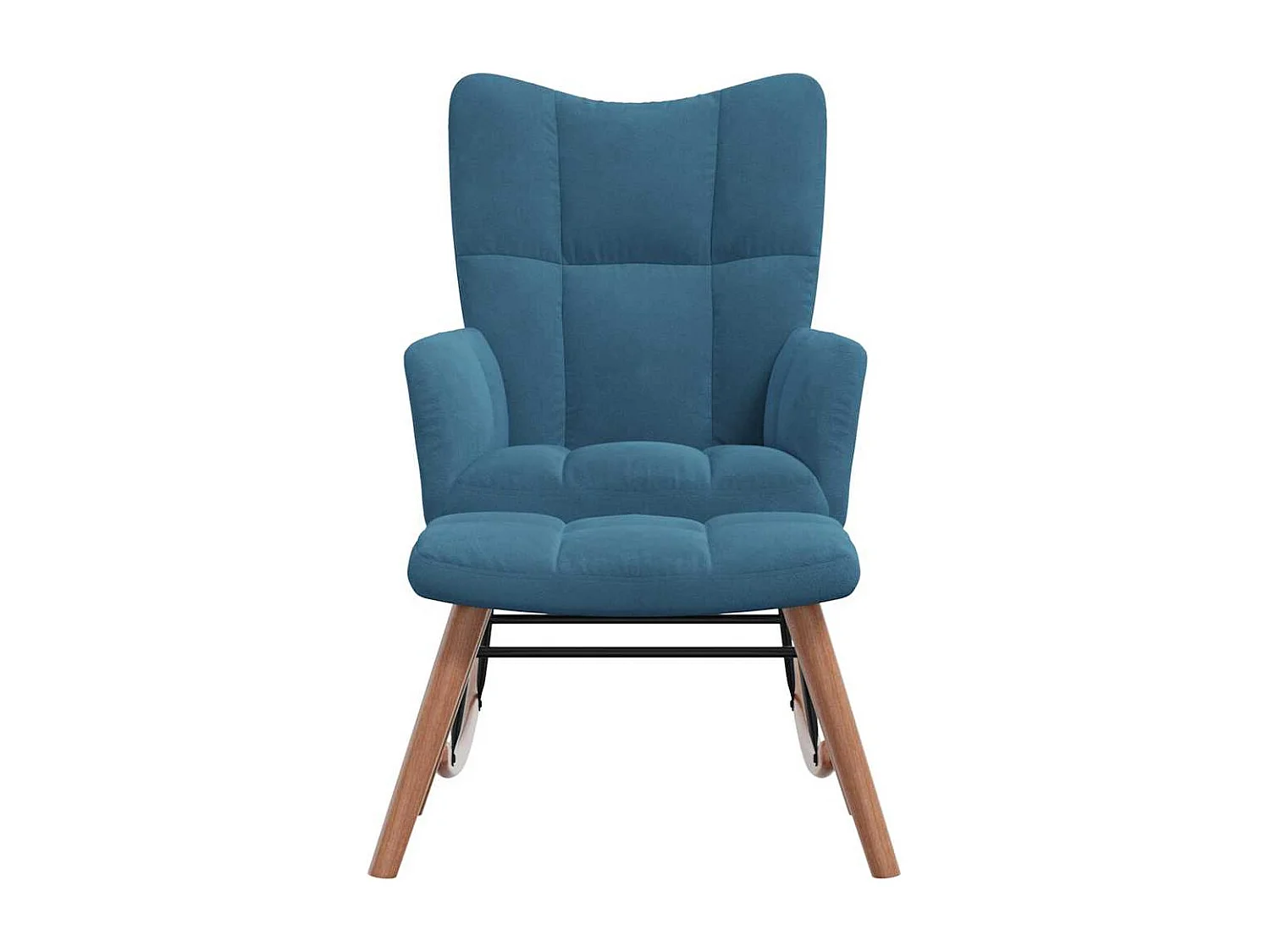 Fauteuil à bascule d'allaitement bleue 61 x 78 x 98 cm DEC028775