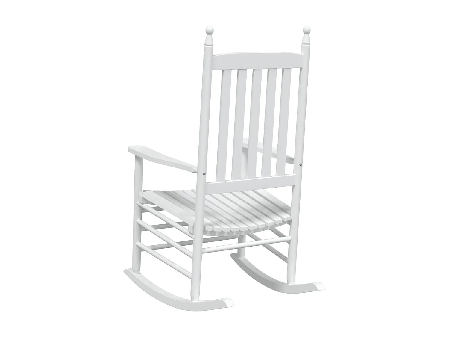 Lot de 2 chaises bois blanche 63 x 84 x 115 cm DEC029134