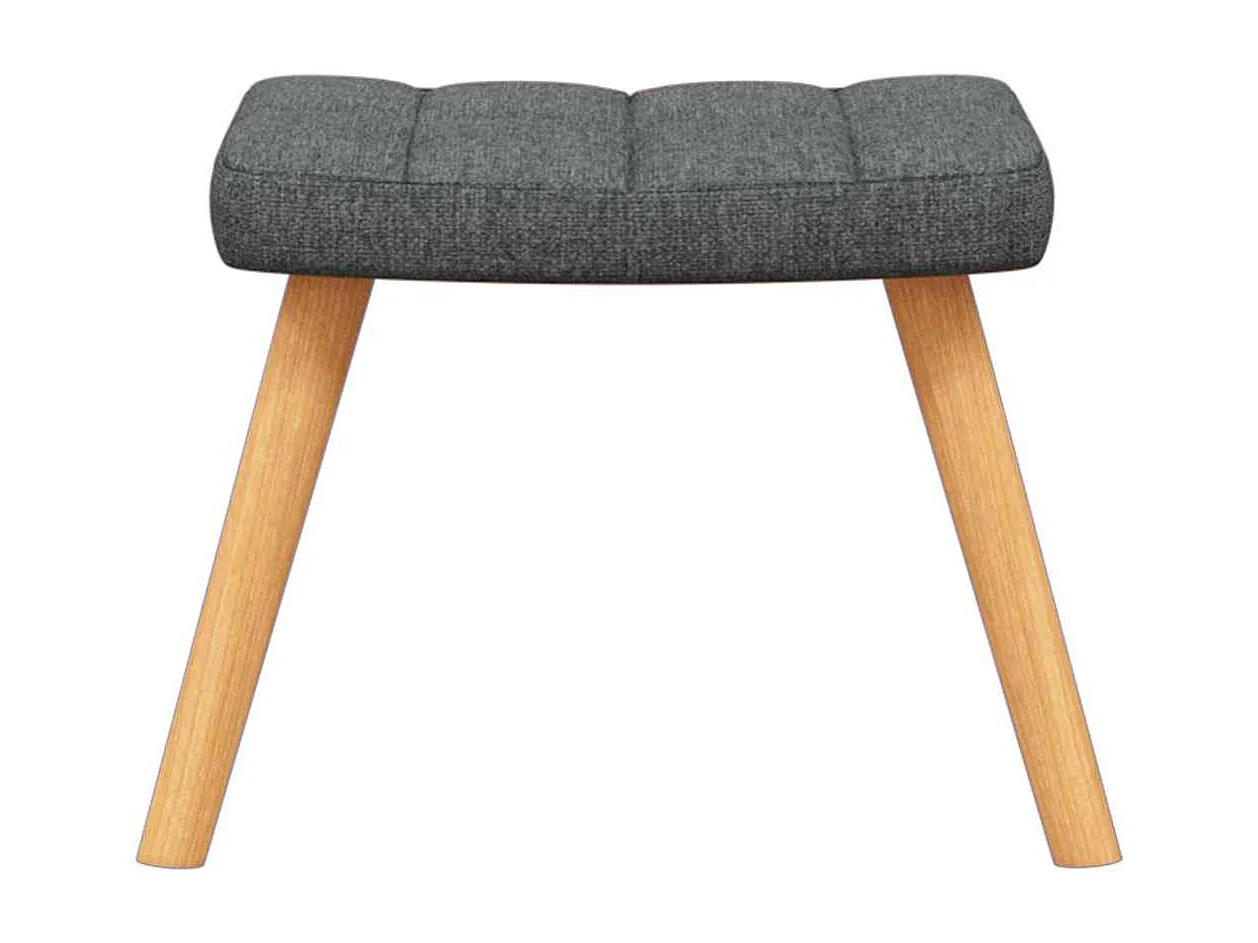 Fauteuil à bascule d'allaitement tissu grise 61 x 78 x 98 cm DEC028876