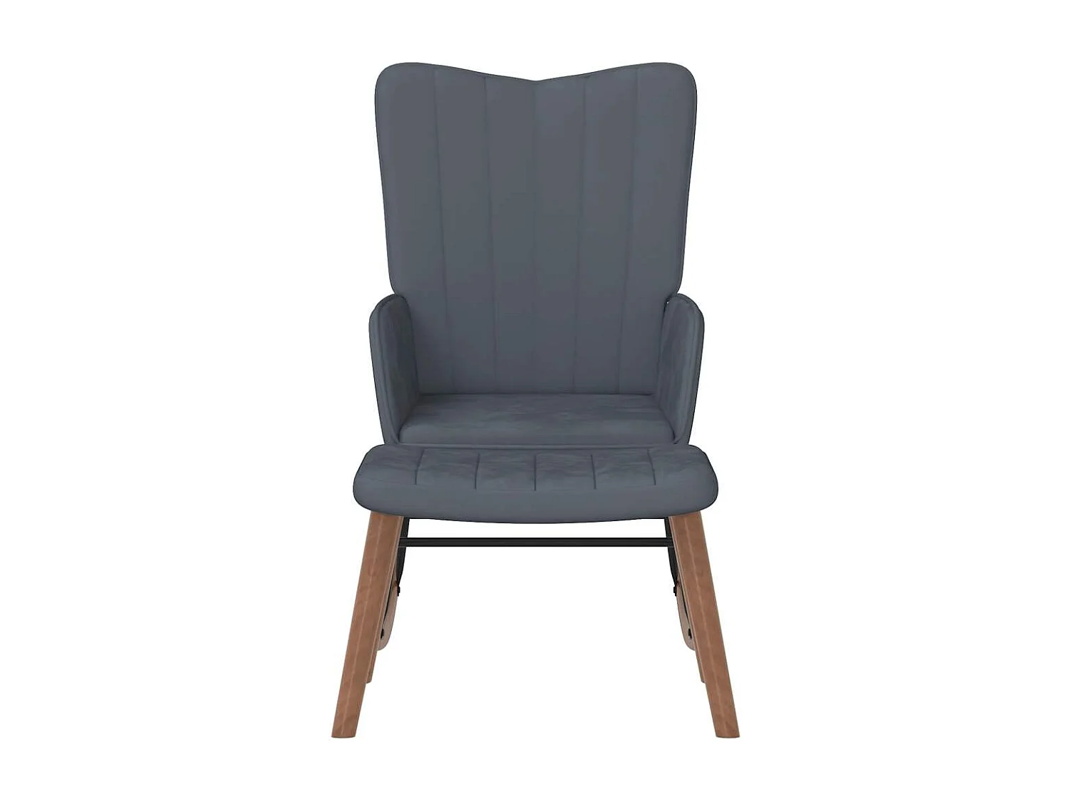 Fauteuil à bascule d'allaitement grise 61 x 78 x 98 cm DEC028803