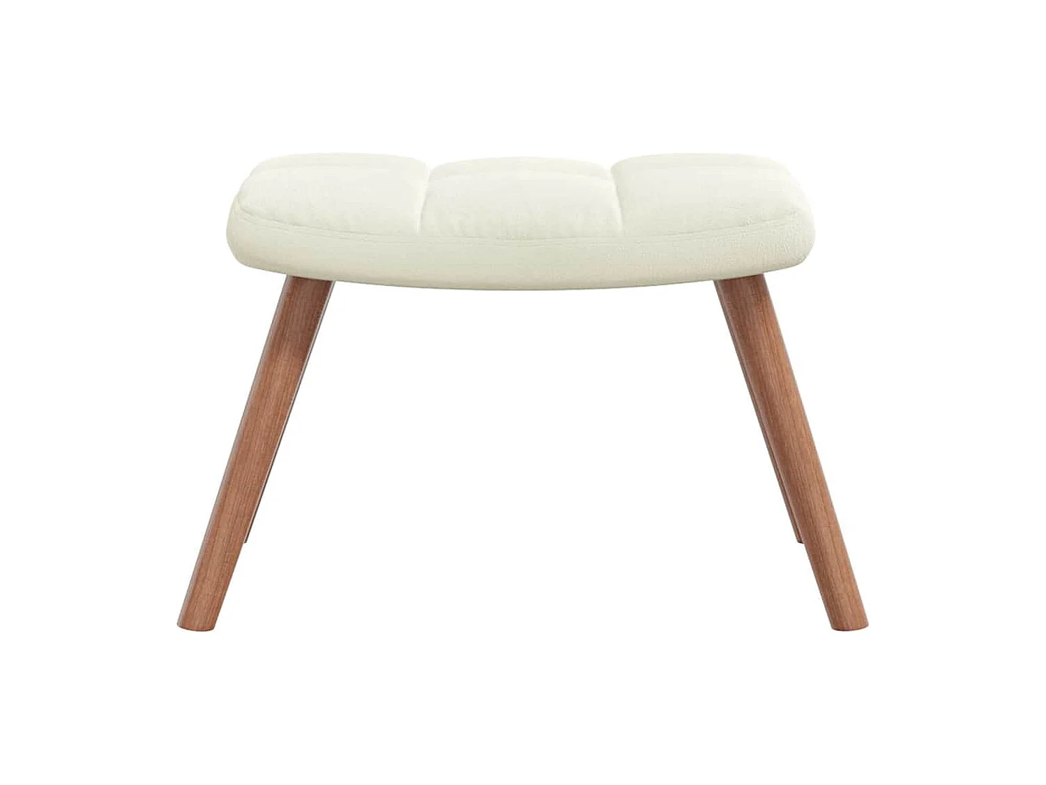 Fauteuil à bascule d'allaitement crème 61 x 78 x 98 cm DEC028772