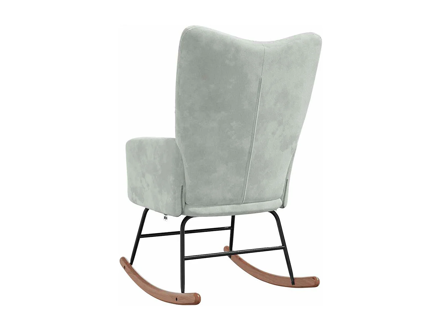 Fauteuil à bascule d'allaitement grise 61 x 78 x 98 cm DEC028970