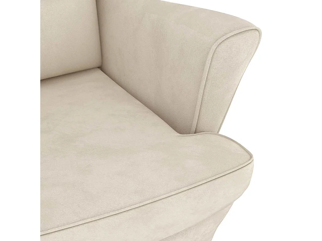 Fauteuil à bascule d'allaitement bois marron 78 x 93 x 97 cm DEC028754