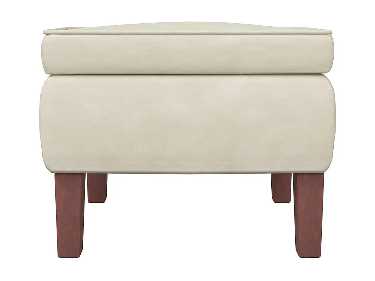 Fauteuil à bascule d'allaitement bois marron 78 x 93 x 97 cm DEC028754