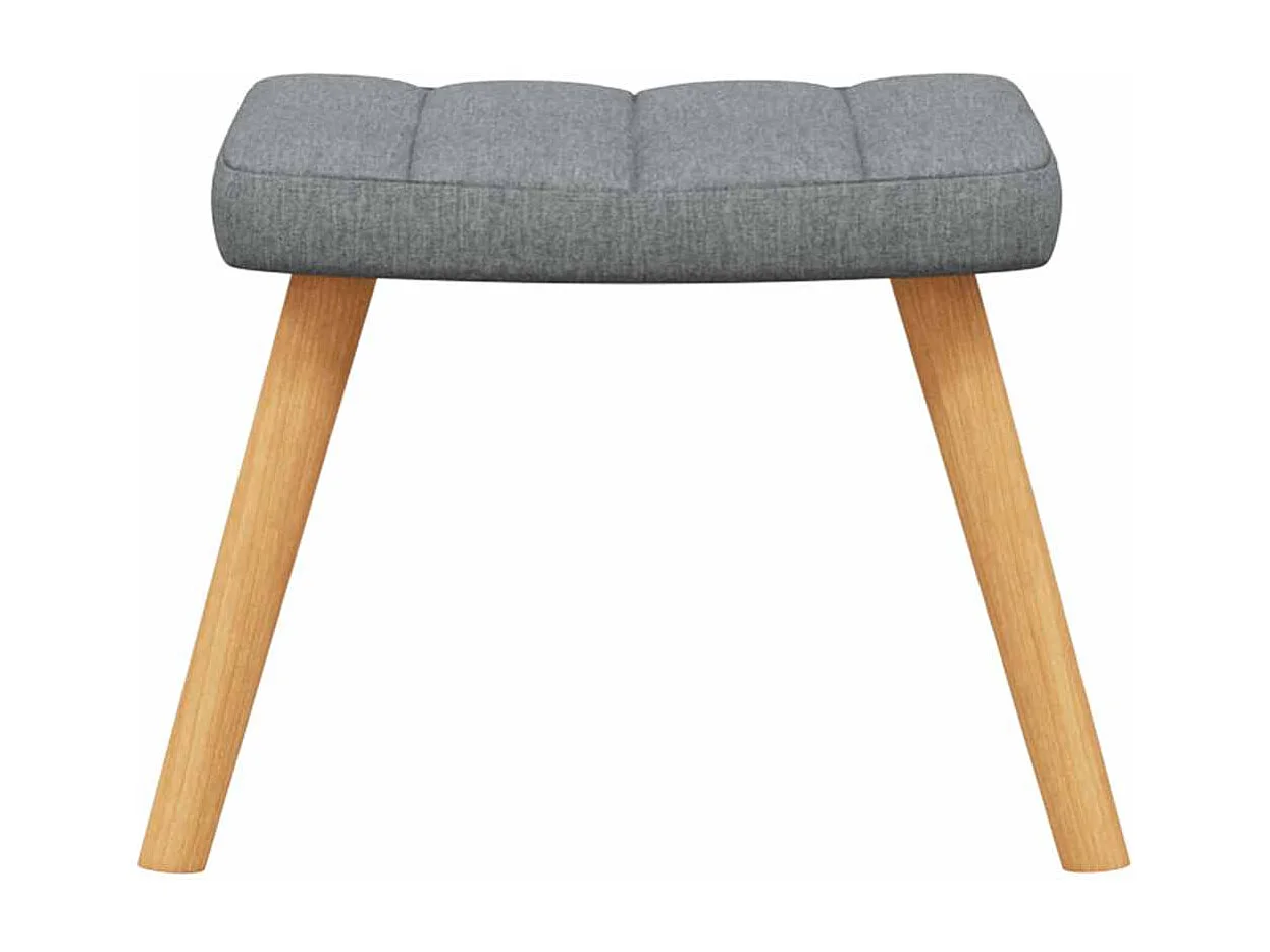 Fauteuil à bascule d'allaitement tissu grise 61 x 78 x 98 cm DEC028873