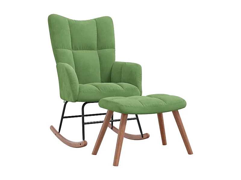 Fauteuil à bascule d'allaitement 61 x 78 x 98 cm DEC028848