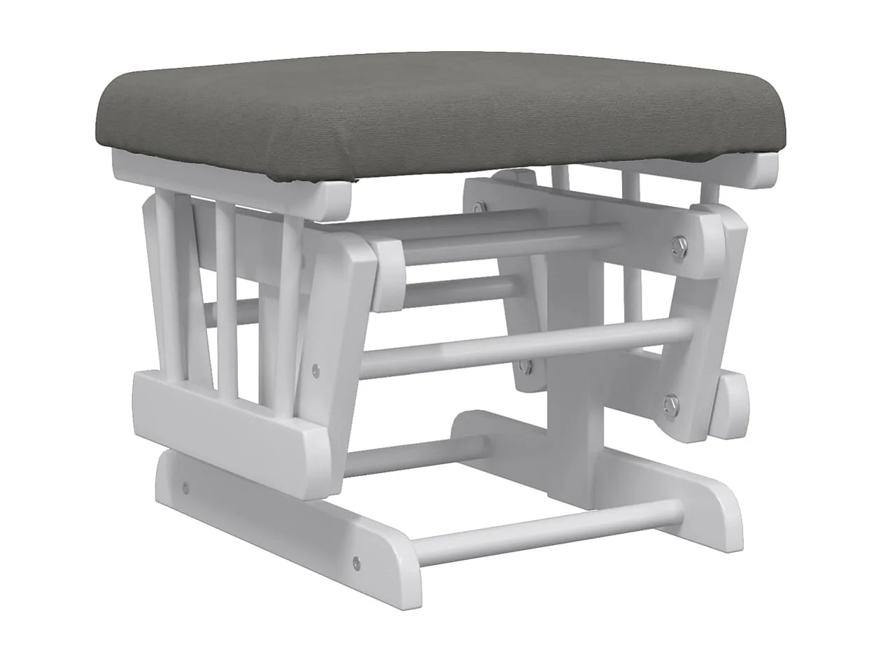 Fauteuil de relaxation chaise tissu grise 70 x 72 x 107 cm DEC028742