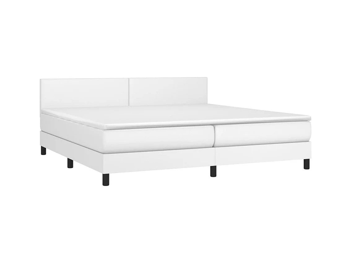 Cadre de lit LED tissu bleue 203 x 200 x 88 cm TDL0208714