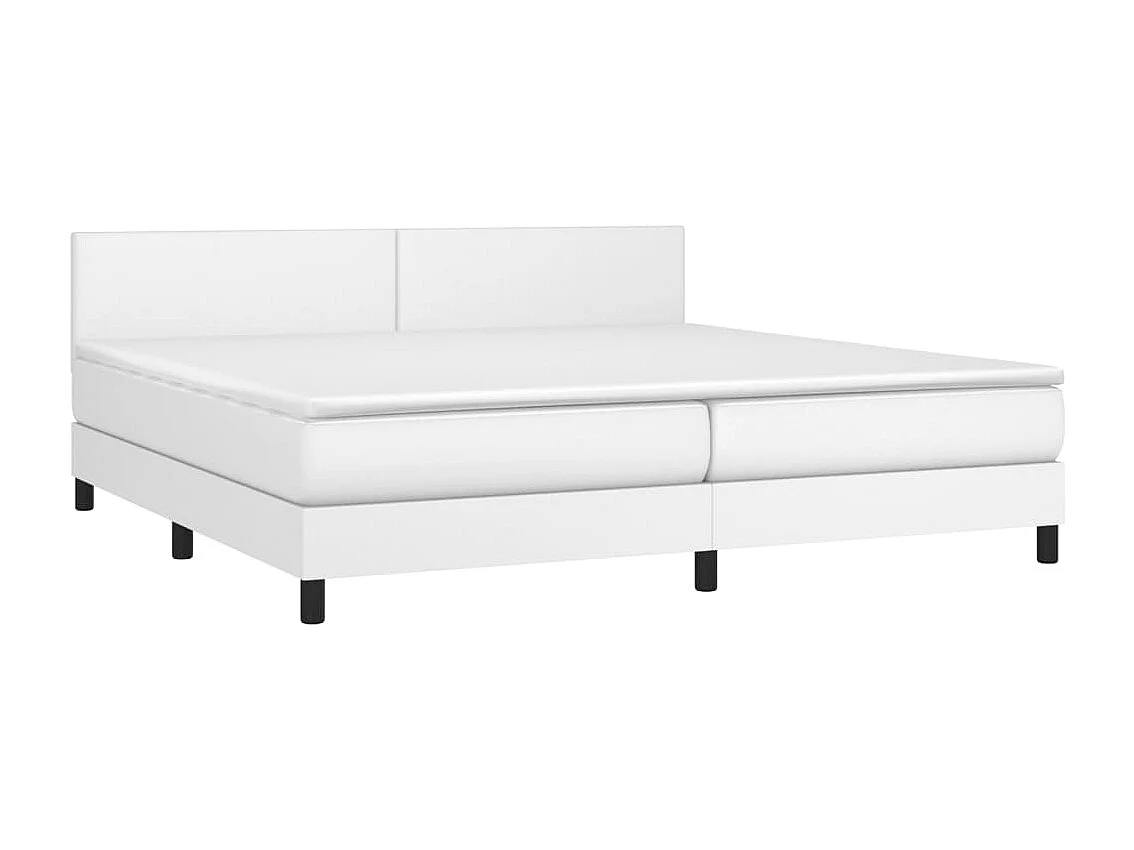 Cadre de lit LED tissu bleue 203 x 200 x 88 cm TDL0208714